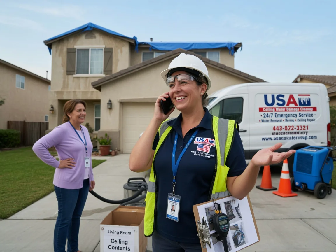 Ceiling Water Damage Restoration Carmine, TX FAQs